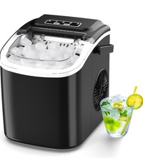 Macchine del Ghiaccio per Casa Macchina del Ghiaccio da Banco con Manico 9 Cubetti di Ghiaccio Pronti in 6 Mi