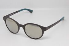 EMPORIO ARMANI EA 4045 5342/5A 51 Matte Brown w/Gold Iridium lens Sunglasses