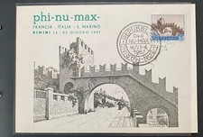 Rep.S.Marino-PHI-NU-MAX Rimini 1957