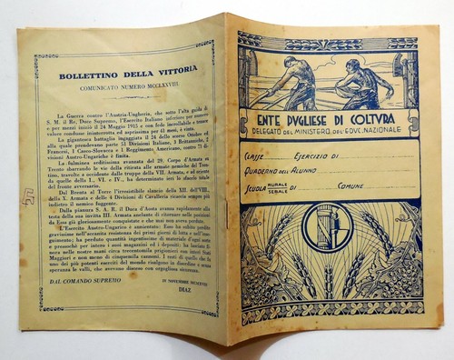 Vintage quaderno scuola - quaderno,