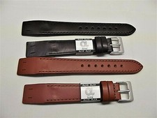 Cinturini nuovi x vintage anse fisse nero o gold ansa 18 mm orologi watch band