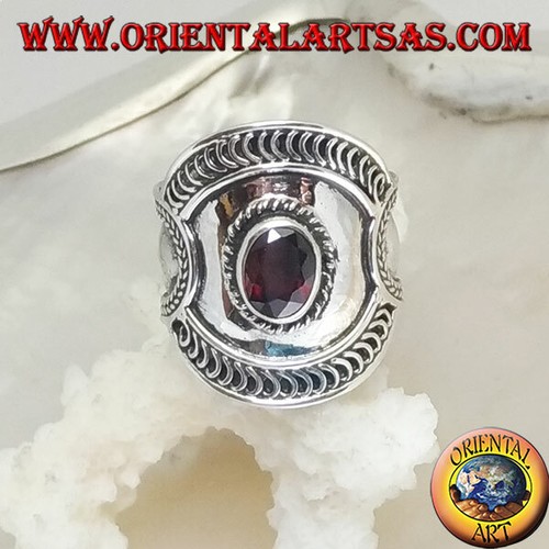Anello argento 925 fascia - a,