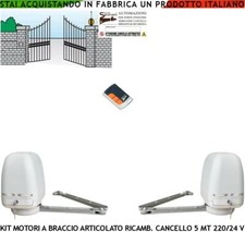 MOTORI BRACCI ARTICOLATI