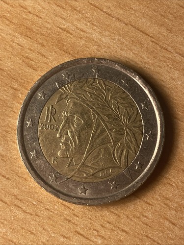 Moneta euro dante alighieri - 2,