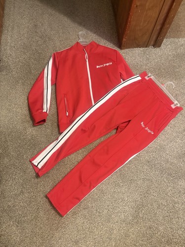 Palm angel sweatsuit red men - angel,