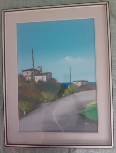 Dipinto olio tela silvio - olio,