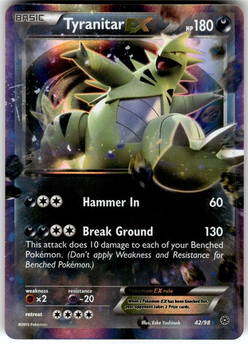 Tyranitar holo antiche - tyranitar,