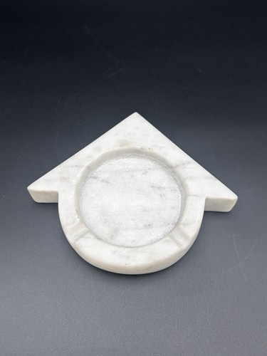 Posacenere marmo bianco - marmo,