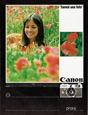 Canon Canonet QL PUBBLICITA