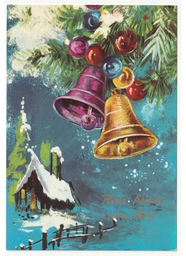 Cartolina augurale vintage - cartolina,