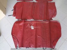 Fodere sedili coprisedili Fiat 127 confort 2 porte rosso smeraldo venato