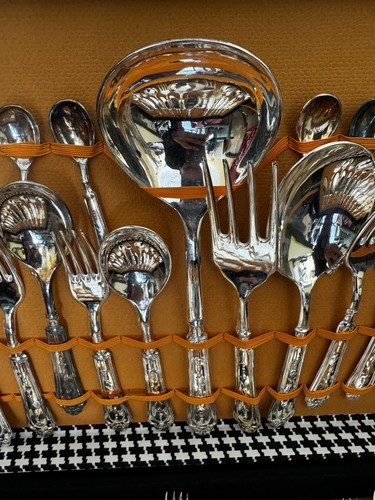 Set posate persone placcate - 12,