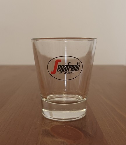 Tazzina vetro caffè segafredo - tazzina,