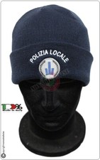 Berretto Papalina Cuffia Zuccotto Watch Cap Polizia Locale regio Emilia Romagna
