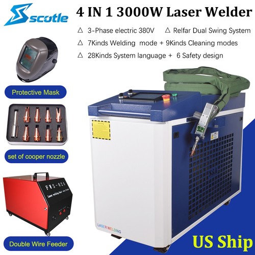 Saldatrice laser raycus 4in1 - saldatrice,