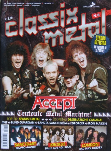 Classix metal 2010 accept - metal,