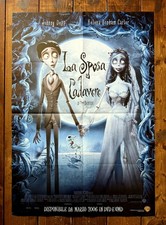 MANIFESTO POSTER AFFICHE CINEMA LA SPOSA CADAVERE BURTON ANIMAZIONE FILM CULT 1F