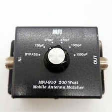 MFJ-910 Matcher antenna mobile