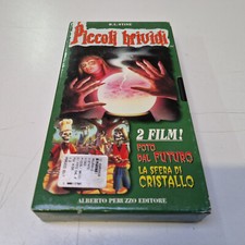 PICCOLI BRIVIDI 2 Film Foto Dal Futuro + La sfera di cristallo - VHS