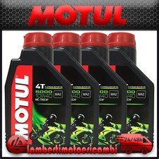 4LT 4 LITRI 4 LT OLIO MOTORE MOTUL 5000 10W40 10/40 SEMISINTETICO