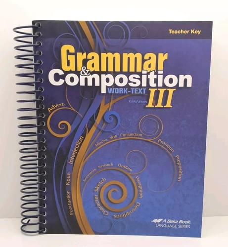 Abeka book grammar and - book,