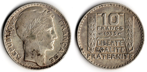 Francia francs 1933 - 1933,