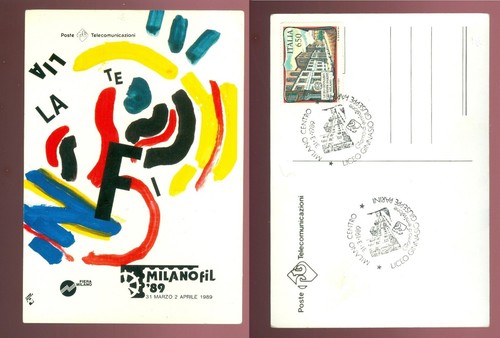 Br2763 cartolina dedicata - , al