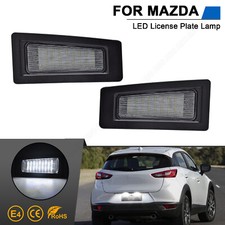 2 luci targa led per Mazda 3