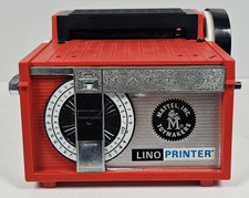 Vtg Mattel Lino Printer