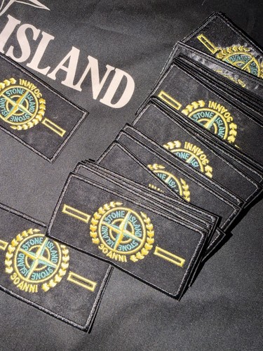 Badge stone island - stone,