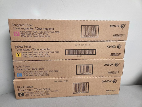Set toner xerox - toner, workcentre