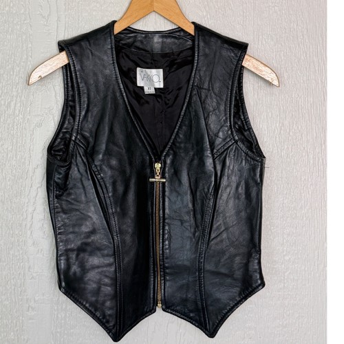 Gilet vintage vakko pelle - vakko,