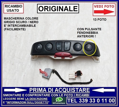 Plancia pulsantiera alzavetri - pulsantiera,