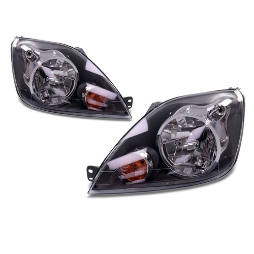 Nero faro per ford - h4,