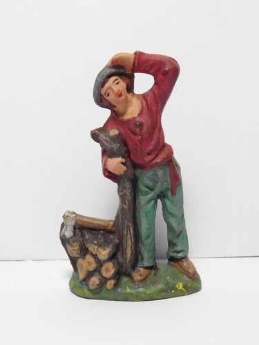 Vecchia statuina presepe - statuina , da