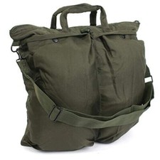 SACCA BORSONE BORSA PORTA CASCO VOLO PILOTA ESERCITO MILITARE MIL-TEC VERDE
