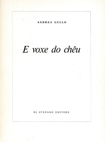 Andrea gullo voxe do - gullo, =