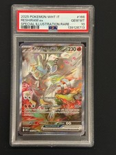 Reshiram Ex PSA 10 ITA 166/086