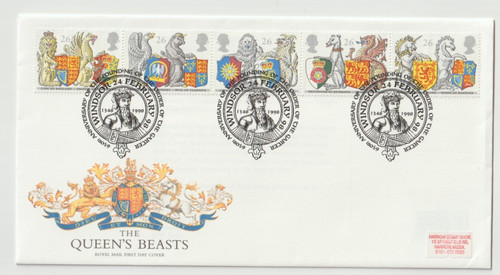 1998 fdc queen s - uk,