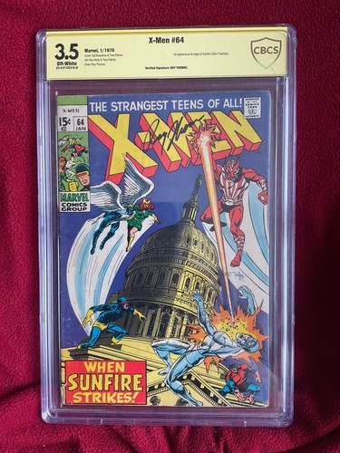 Men 1st appearance - x-men, #64-1st