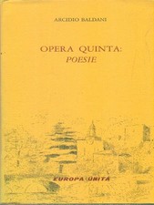 OPERA QUINTA POESIE BALDANI