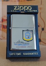 Zippo raro dubuque - u.s.s.,