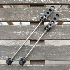 Ringlé Holey Ti-Stix 100/135 vintage mtb titanium quick release skewers