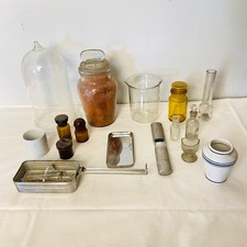 Lotto 15 pezzi da Farmacia Vintage d'epoca