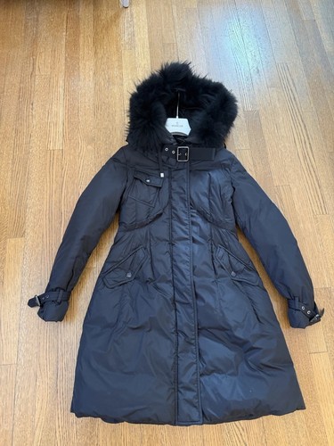 Moncler cappotto donna nero - cappotto,