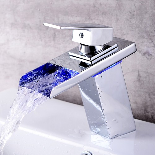 Rubinetto rgb bagno cascata - bagno,