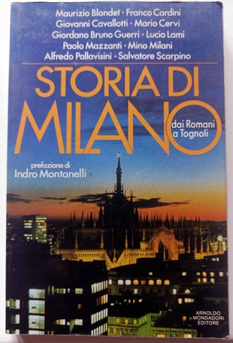 Libro storia milano - libro, di