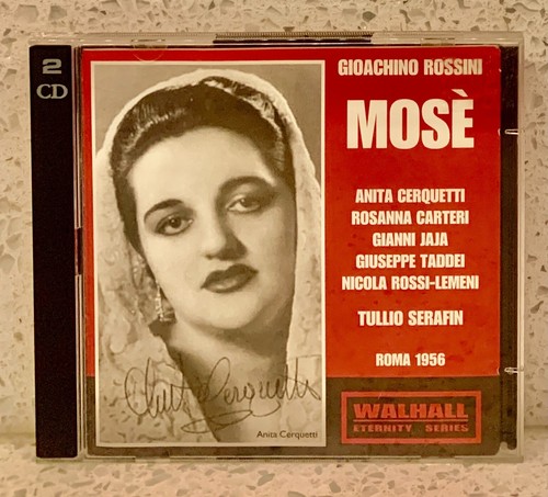 Rossini mosè 1956 2 discs - mosè,