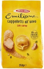 Barilla Pasta all'Uovo Ripiena Le Emiliane Cappelletti alla carne 250g