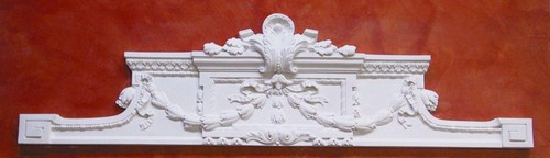 Bassorilievo gesso bianco - bassorilievo, in